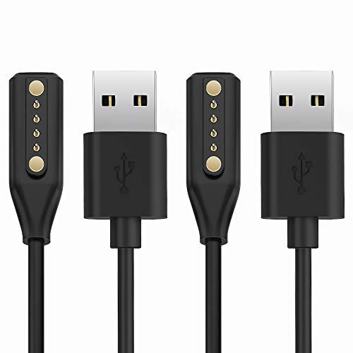 TUSITA [2-Pack] Charger Compatible With Bose Frames Alto, Rondo, Soprano, Tenor - USB Magnetic Charging Cable 3.3ft - Audio Sunglasses Accessories