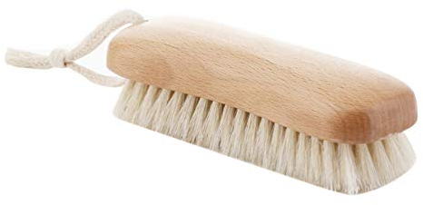 Healifty Holz-Reinigungsbürste für Kleidung, Borsten, Waschbürste, Fleckenbürste, Mehrzweck-Haushalts-Scheuerbürste für Kleidung, Unterwäsche, Schuhe, weiches Reinigungswerkzeug