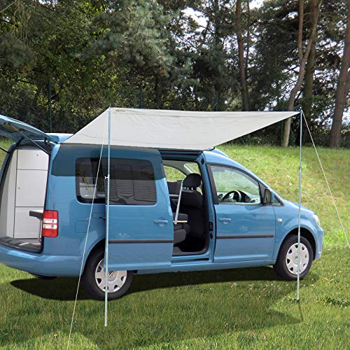 Reimo Tent Technology Sonnenvorda Sonnensegel CHARLYNE 1,8 x 2,4 m für Minicamper mit kurzem Radstand