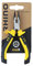 RHINO - Mini pince à bec demi-rond 115 mm universelle - Acier haute qualité - Long. 115 mm - Adapté à tous types de travaux de bricolage - Garantie à vie - Plusieurs tailles disponible