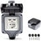 Aussensteckdose IP66 Steckdose mit USB-Anschlüsse Elektrische Wasserdichte Wandsteckdose Aussensteckdose Aufputz Schutzkontakt Outdoor Garten Steckdose Aussenbereich Wasserdicht (Einzelsteckdose)