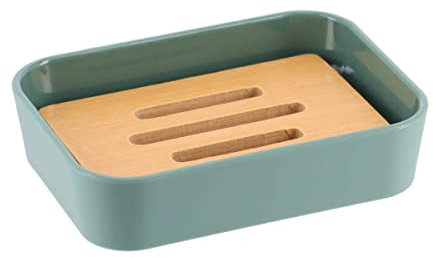 Porte-Savon Vert Sauge et Bambou - TENDANCE