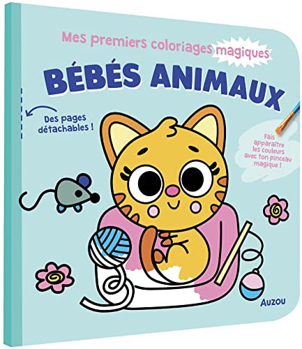 MES PREMIERS COLORIAGES MAGIQUES - BEBES ANIMAUX NED
