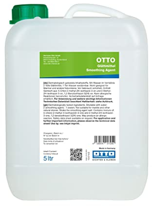 Otto-Chemie Glättmittel zum Glätten der Oberfläche von Silikon-, Polyurethan- und MS-Hybrid-Polymer-Dichtstoffen (Glättmittel grün 5L)
