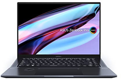 ASUS Zenbook Pro 16X OLED UX7602ZM#B0BSH38RB7, Notebook alluminio, Monitor Touch 16 OLED Glossy, Intel Core 12ma gen i7-12700H, RAM 32GB, 1TB SSD, NVIDIA GeForce RTX 3060 6GB GDDR6, Win 11 Home, Nero