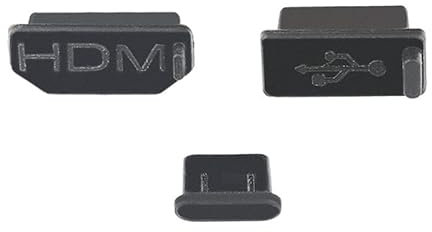 INLIMA Für DJI Mavic 2 3 teile/satz Silikon Staubdichte Stecker für DJI Mavic 2 Smart Controller HDMI/USB/Type-C Schnittstelle Staub Stecker Abdeckung für DJI Zubehör Drohne zubehör