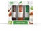 Dr Organic Lip Balm Gift Set, Moisturising, SPF 15, Assorted Multipack with Aloe Vera, Argan Oil, Coconut Oil, Natural, Vegetarian, Cruelty-Free, Paraben & SLS-Free, Organic, 5.7ml
