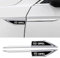 Auto Emblem Logo für Opel Astra J,Emblem Logo Aufkleber für Motorhaube Vorne und Hinten und Kofferraum Logo Abzeichen 3D Aufkleber,Black