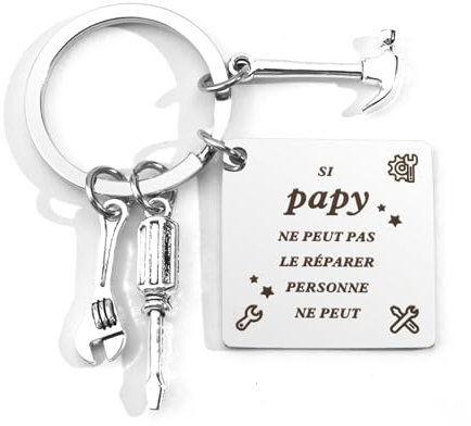 Cadeau Papy,Cadeau Fete Grand Pere,Cadeau Grand Parent,Idee Cadeau Grand Pere,Cadeau Pour Papi Et Mamie,Cadeau Fete Des Papy,Porte Clé Papy,Cadeau Anniversaire Homme,Cadeau Rigolo,Cadeau Noel Homme