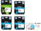 Ink Jungle 953XL Schwarz & 953 Cyan Magenta Gelb Tintenpatrone für HP OfficeJet Pro 7740 8210 8218 8710 8715 8716 8720 8725 8730 8740 8211 8717 8721 8728 8728 31 87 cm. 11 8718 8719 Drucker- und