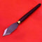 Toplionace Cuchillo para Marcar Madera, Herramienta para Trazar con Mango de Madera Negra, Hoja de Acero Blanco, Herramienta Manual para Trabajar la Madera