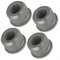 Yuanpgky Lot de 4 bagues en métal pour roue avant de tondeuse autoportée, compatibles avec 532009040 532124959, pièces de tracteur à gazon, bagues de roue avant