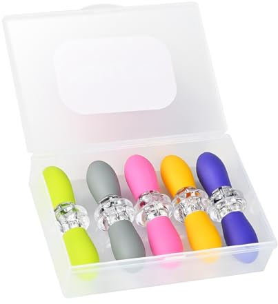Corn on the Cob Holders Set with Interlocking Design & Storage Case, Silicone Handles + Stainless Steel Pins | Corn Cob Holders for BBQ, Picnics, Dishwasher Safe & Non-Slip Corn Skewers & Sticks.