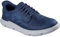 Skechers Herren Slip-In-Sneaker Garza, Navy/White, 47.5 EU