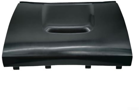 Cubierta de gancho de remolque central para parachoques trasero, inserto de parachoques ABS compatible con Mercedes para Benz ML W163 ML320 1998-2005, pieza exterior negra de repuesto