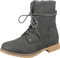 Lico Linea, Stivaletti Bambina, Grigio (Anthrazit Anthrazit), 34 EU
