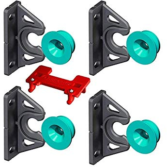 Button Fix Lot de 4 supports de guidage de type 2 pour connecter des panneaux à 90°