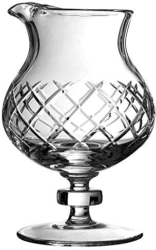 Urban Bar Gallone Cut Glass Mixing Glass, Coley, Hand Made, 1 Litre Model No UB3587