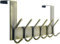 WEBI Over The Door Hooks for Hanging:Over The Door Towel Rack,Over Door Hanger Coat Rack for Hanging Towels,Hats,Coats,Behind Back of Bathroom,Bronze