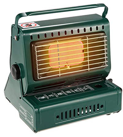 WSHA Outdoor Butanheizung Herd 1.3KW Persönliche Gasraumheizung mit Griff, für Reisen Camping Wanderpicknick