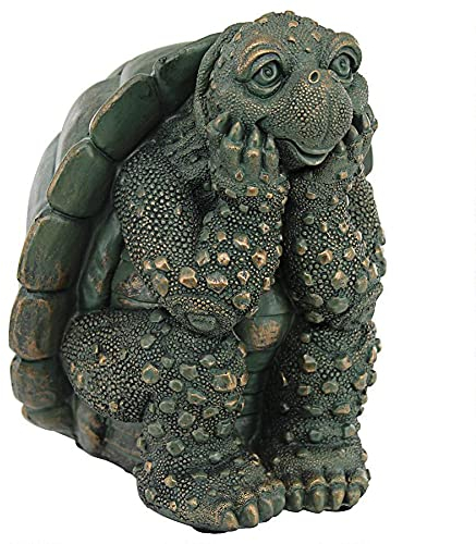 Design Toscano Gartenfigur The Thinker Turtle