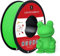 PETG+ Filament 1.75mm, PETG+ 3D Drucker Filament, Maßgenauigkeit +/- 0.02mm,3D Druck Filament Materialien für 3D Drucker, 1Kg/ 1 Spule Grün