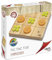 Cayro - Tic TAC Toe - + 6 Años - Modelo de Madera - Juego de Mesa para Niños y Adultos - 3 en Raya Decorativo - Fichas Verdes y Naranjas - 2 Jugadores