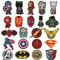 22 Stück Patches zum Aufbügeln,Bügel Patches,Flicken zum Aufbügeln Kinder,Aufnäher Patche Erwachsene,Bügelaufkleber Kleidung,Bügelbilder für Textilien,Taschen Jeans T-Shirt Bügelflicken (Hero-22PCS)