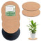 vensovo Cork Plant Coasters & Saucers 12 Inch– Absorbent Round Mats for Indoor Flower Pots, Planters, House plants, Surface Protector for Table & Floor – 2 Pcs
