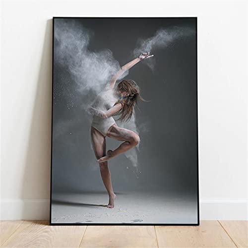 Rumlly Modern Dance Dance Artist Poster And Prints Minimalist Ballet Dancer Picture On Canvas Painting Wall Art Nordic Home Decor 40x60cm Frameless