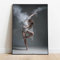 Rumlly Modern Dance Dance Artist Poster And Prints Minimalist Ballet Dancer Picture On Canvas Painting Wall Art Nordic Home Decor 40x60cm Frameless
