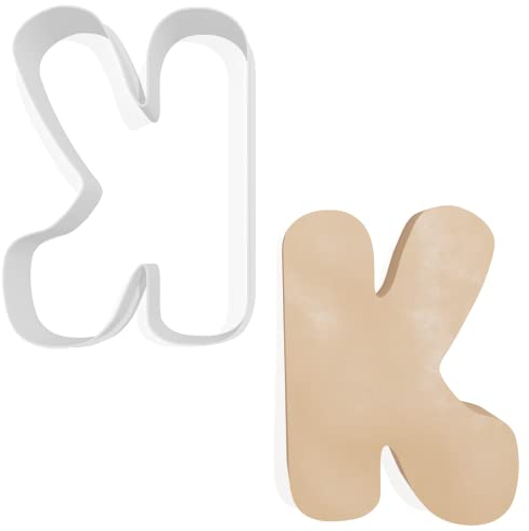 Letter K Cookie Cutter - 3 Sizes