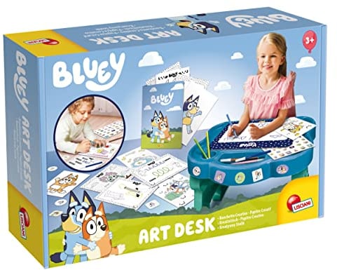 Liscianigiochi Lisciani Juegos Bluey Art Desk Banquete Creativo