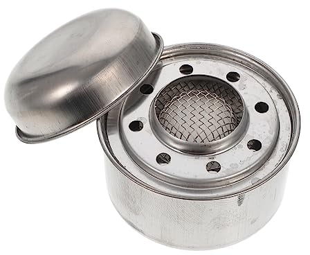Kisangel 1 Set Furnace Core Outdoor Burner Gfuel Camping Stove Fuel Fondue Fuel Backpacking Hiking Stove Liquid Stoves Portable Cooktop Camping Stoves Hot Pot Grilled Fish Stainless Steel
