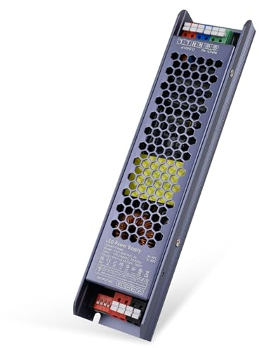 VARICART LED Trafo 24V 200W, LED Transformator AC 230V auf DC 8.33A Netzteil, Niedervolttrafo 24 Volt Treiber, Konstante Spannung Transformator für Streifen G4 MR16 Lampen Beleuchtungen