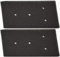 KEEPOW 2er Set Trockner Filter Ersatz für Bauknecht Privileg Whirlpool HX 481010716911, Schwammfilter Filtermatte Kondenstrockner,230x115x14mm,Fein-Grob-Kombinationsfilter