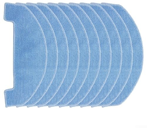 Lot de 10 serpillères de rechange pour aspirateur Ultenic D10