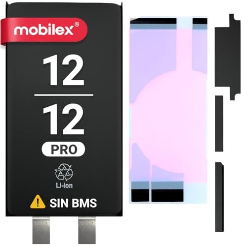 MOBILEX® Battery without BMS for iPhone 12/12 Pro | 2815mAh - Original Capacity | Internal Cell Replacement | OEM | Without Flex Cable