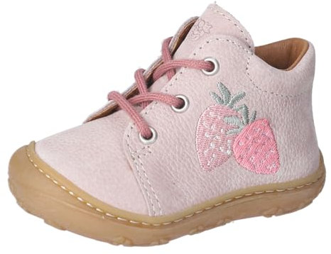 RICOSTA Mädchen Stiefel MECKI, Baby und Kleinkinder Lauflernschuhe, Weite: MITTEL, lose Einlage, terracare, Viola (Erdbeeren) (320), 22 EU