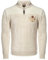Carisma Strickpullover für Herren ? Herren Troyer mit Stickerei ? Angenehmer Regular Fit Pullover für Büro und Freizeit 7803 Sand S