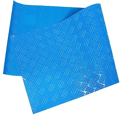RORPOIR 1 Rotolo Tappetino Da Piscina Rivestimento Non Per Piscina Scaletta Per Piscina Tappetini Per Scale Pad Antiscivolo Per Scaletta Piscina Gradini Piscina Fuori Pvc Blue