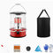 Réchaud a Pétrole pour Camping Pêche sur Glace Réchaud a Pétrole Coupe Vent Réchaud a Pétrole Portable et Relevable pour La Maison(Red)