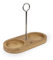 Peugeot - Tablett Linéa aus Bambus mit Griff für Zwei Mühlen – Maße: 18,7 cm x 15,5 cm – Französisches Know-How – Farbe Natur