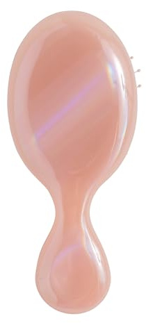 Mini-Entwirrbürste Wet Brush Reise-Haarbürste zum Entknoten, ultraweiche IntelliFlex-Borsten, schmerzfrei, für alle Haartypen, limitierte Auflage, Bronze (Iridescence Icon)