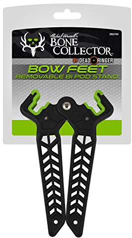 Dead Ringer Bow Feet/Bow Stand, Removable Bipod Stand for Added Stability when Archery Hunting