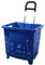 Trolley pour achats 55 litres Bleu sur Roues ABS - plstique corbeilles d´achats Mobile muticolore Bleu