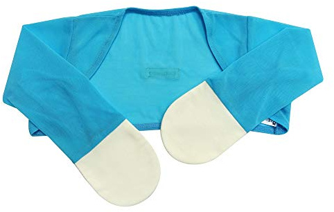 EDENSWEAR Zinc-Infused Summer Mesh Mitten Sleeves for Kids with Eczema
