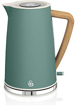 Swan 1.7L Green Nordic Style Electric 360 Rapid Boil Hot