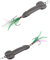 sharprepublic 2 Stück Dick Spoon Angelköder Penis Angelköder Tackle Pike VIB Fischköder