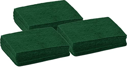 3X Large Heavy Duty Green Pad Scourers 16 x 22cm 10PK